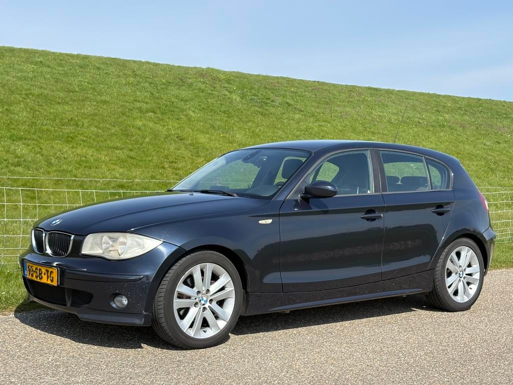 BMW 1-Serie 120D 2005 Blauw | Stoelverw | leer | pdc | uniek, Auto's, BMW, Bedrijf, Te koop, 1-Serie, ABS, Airbags, Airconditioning