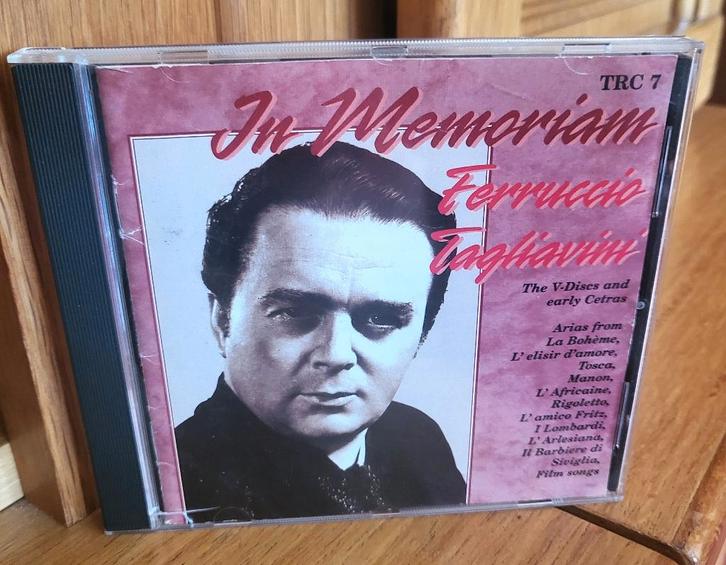 In Memoriam Ferruccio Tagliavini -The V-Discs + Early Cetra, Cd's en Dvd's, Cd's | Klassiek, Zo goed als nieuw, Opera of Operette