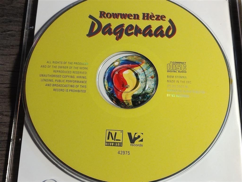 Rowwen Heze - Dageraad [+DVD], Ophalen of Verzenden, Gebruikt, Levenslied of Smartlap