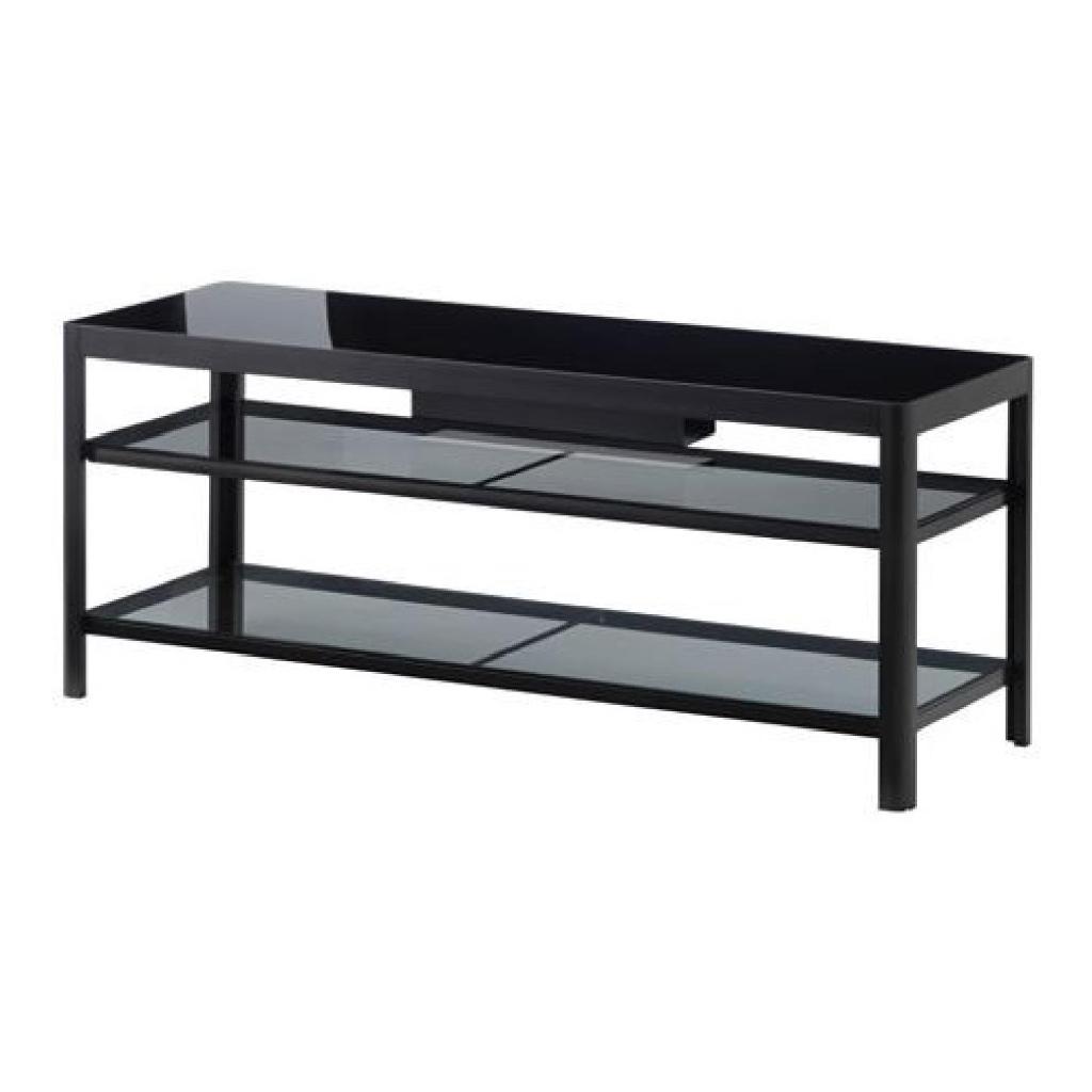 TV meubel Ikea Gettorp, Huis en Inrichting, Kasten | Televisiemeubels, Ophalen, 100 tot 150 cm, Zo goed als nieuw, Glas