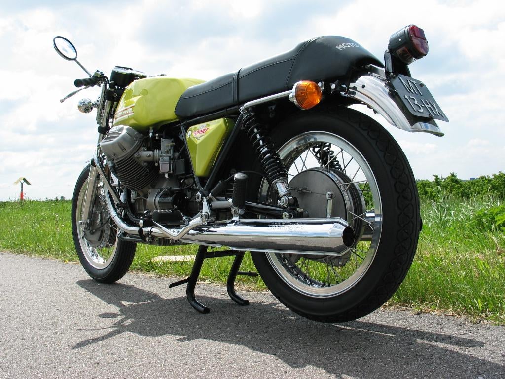 Gezocht! Moto Guzzi V7 Sport '74 Lees tekst!, Ophalen of Verzenden, Gebruikt