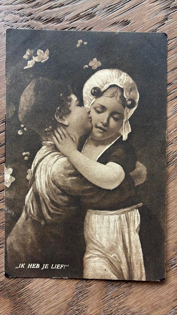 Ik heb je lief.  Jong  stelletje ., Ophalen of Verzenden, 1920 tot 1940, Ongelopen