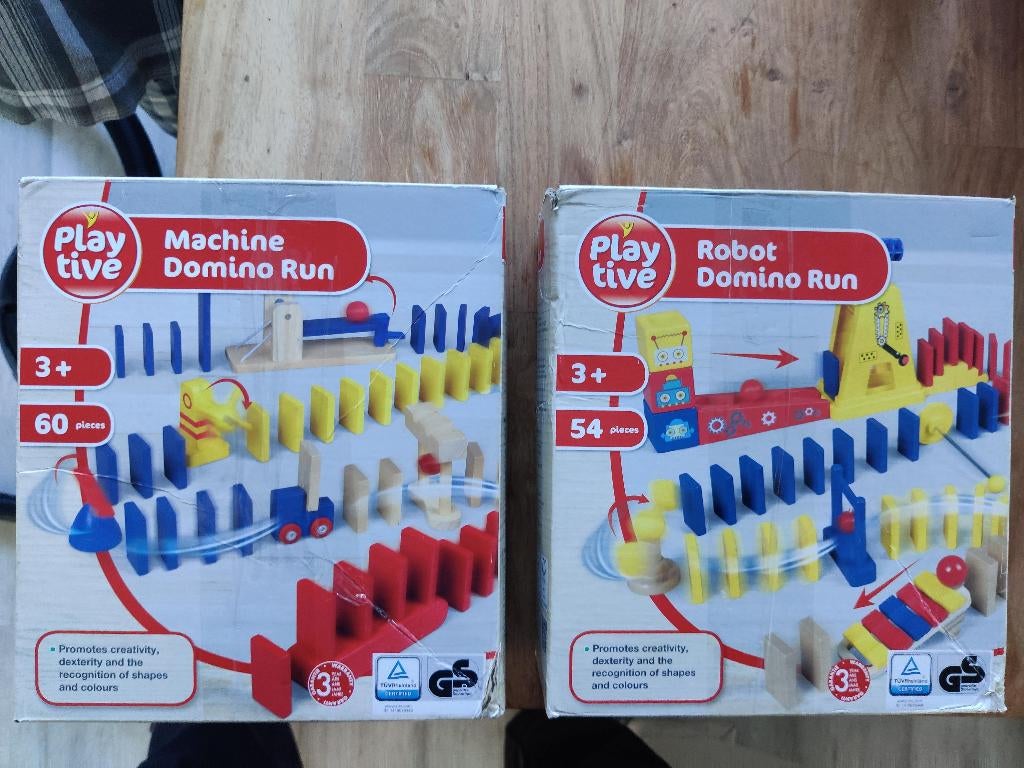 Domino run robot.Verzenden kan., Ophalen, Gebruikt