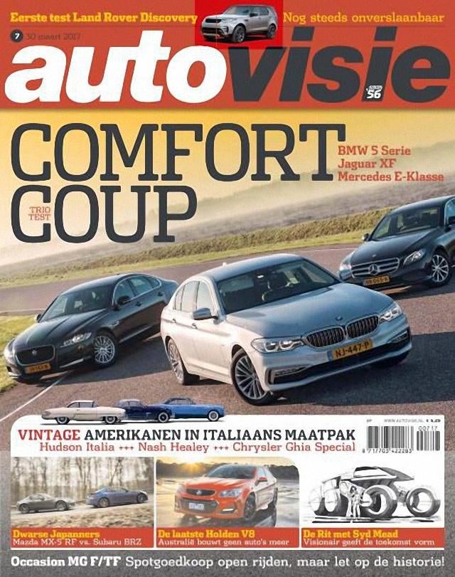 Autovisie 7 2017 : Mazda MX5 GT-M - Subaru BRZ Sport - MGF, Ophalen of Verzenden, Gelezen, Algemeen