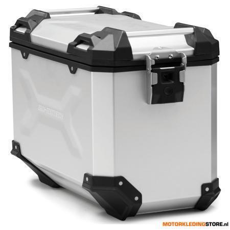 SW-Motech Trax Adventure Alubox Large 45L, Links, Zilver, Ophalen of Verzenden, Nieuw met kaartje