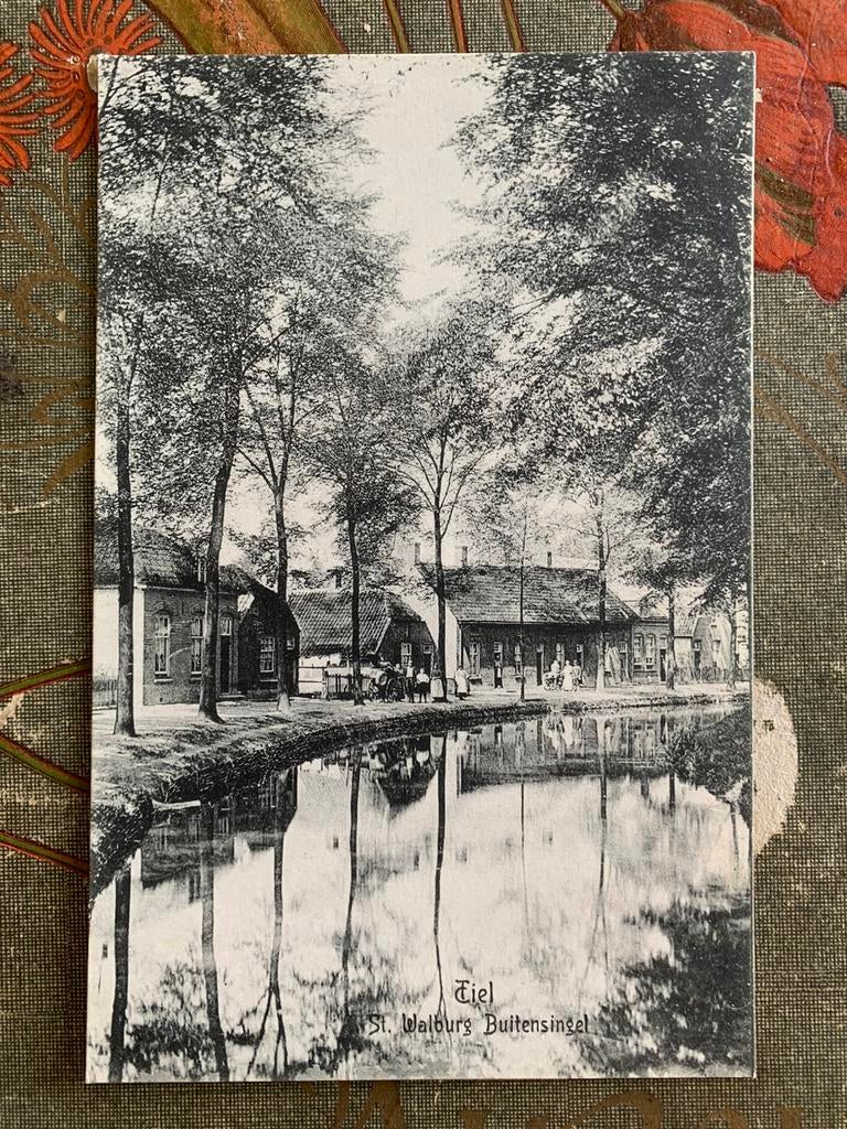 Tiel - St. Walburg Buitensingel (NR), Ophalen of Verzenden, Voor 1920, Ongelopen, Gelderland