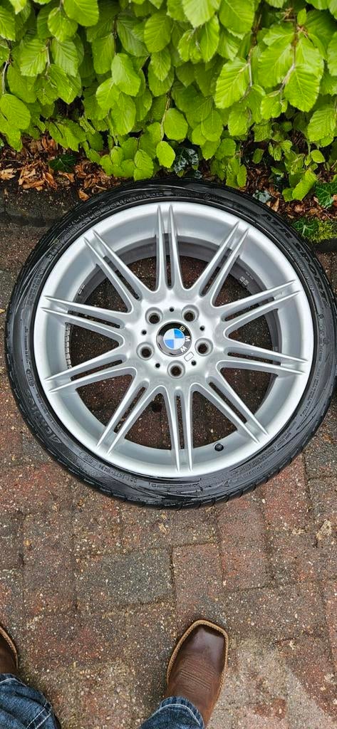 BMW Style 225M Velgen met Banden - 19 inch, Auto-onderdelen, Banden en Velgen, Gebruikt, 265 mm, Banden en Velgen, Personenwagen