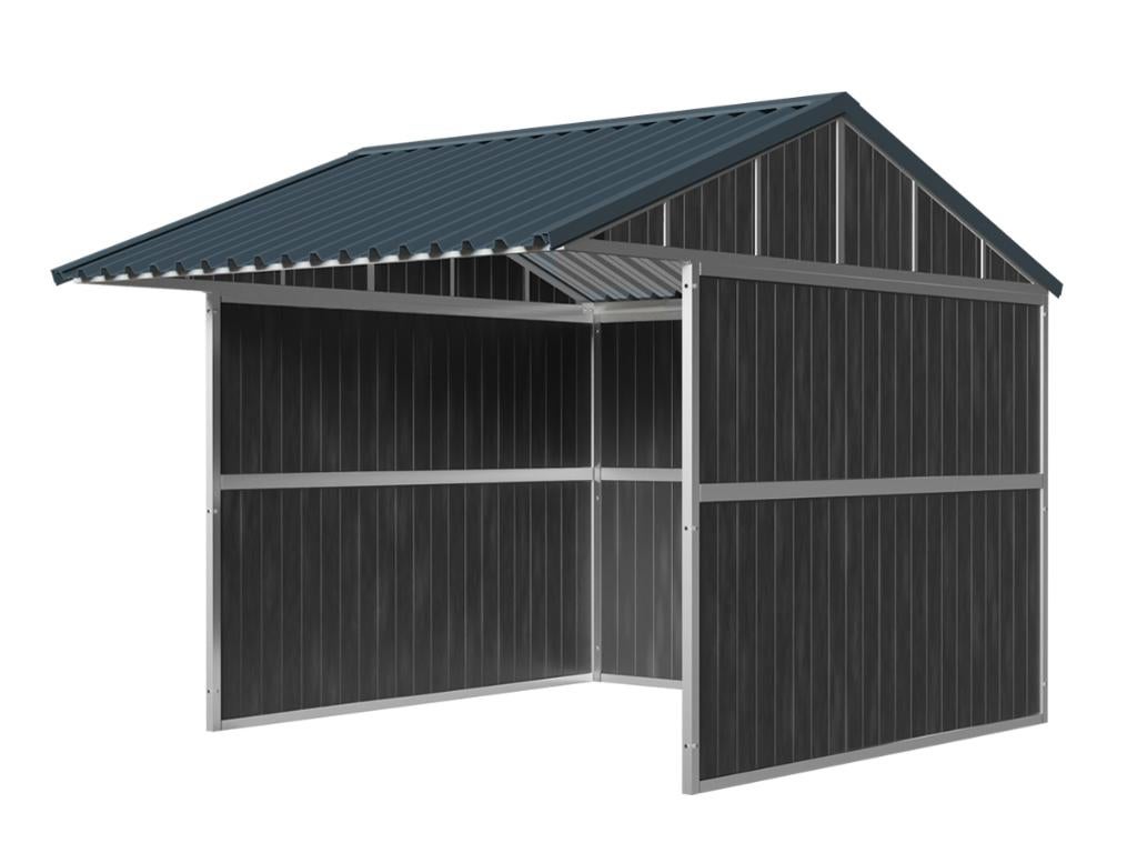 Robuuste schuilstal | inloopstal | uit voorraad leverbaar!, Weidegang, 1 paard of pony