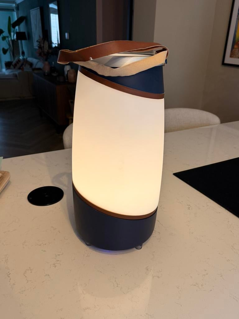 3-in-1 Wijnkoeler met LED lamp speaker Waterdicht dimbaar, Ophalen of Verzenden, Zo goed als nieuw
