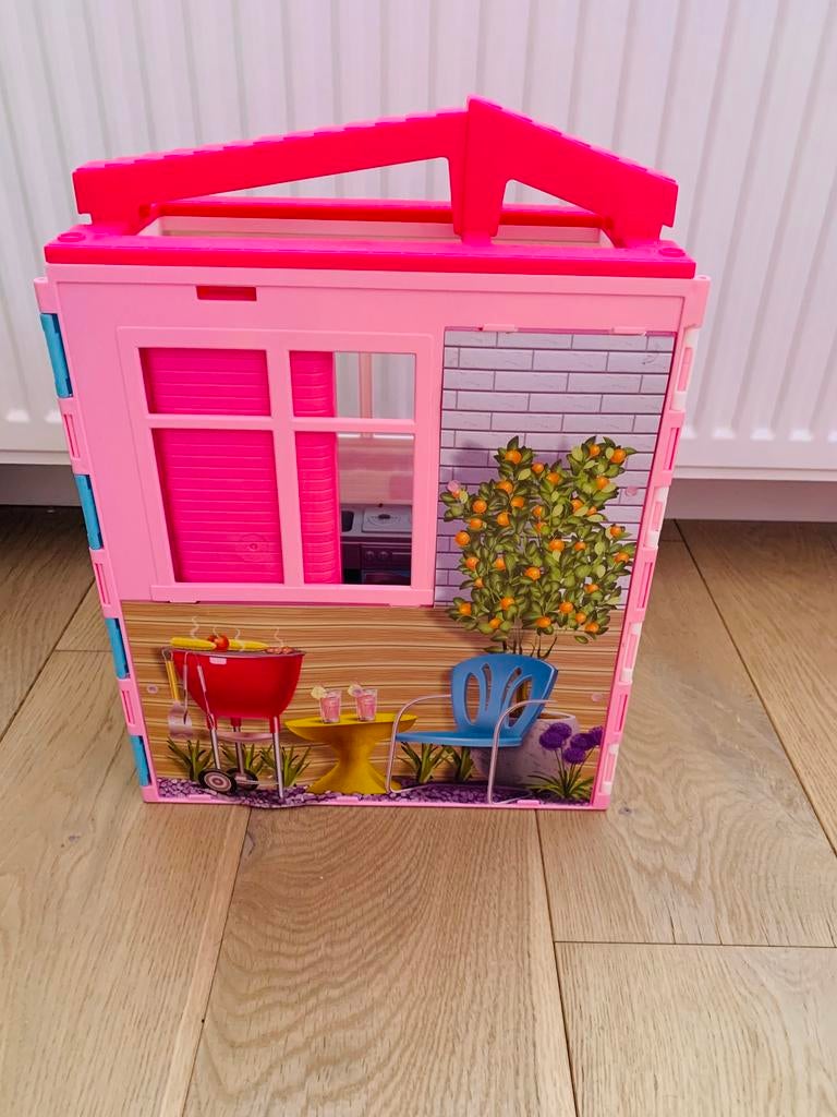 Barbie huis, Ophalen of Verzenden, Zo goed als nieuw, Poppenhuis