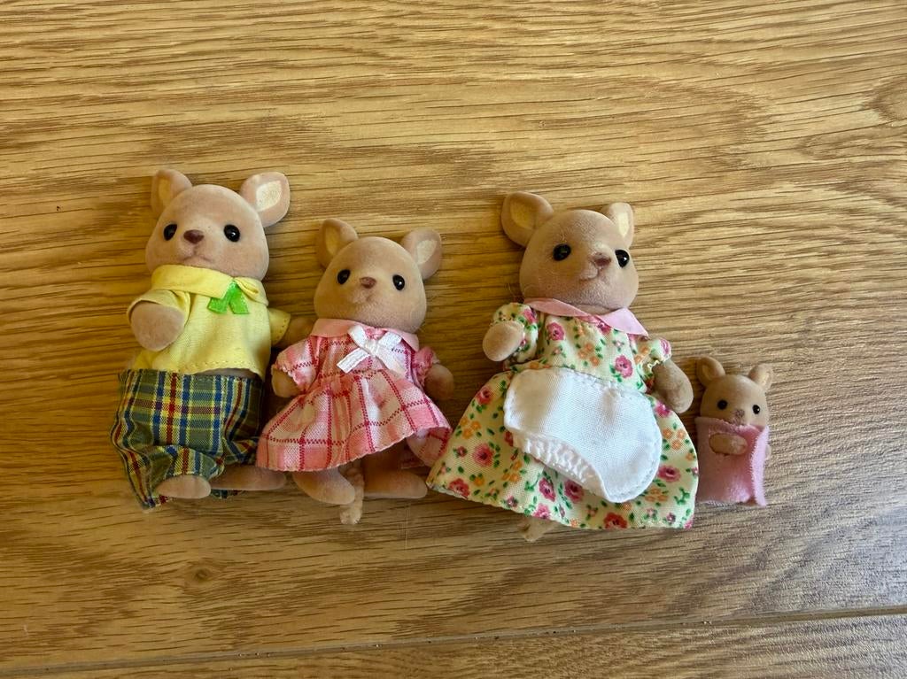 Sylvanian Families Kangoeroe familie, Ophalen of Verzenden, Gebruikt