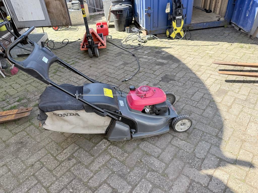 Honda Benzine Grasmaaier HRX476CQXE met Opvangbak, Cirkelmaaier, Gebruikt, Ophalen of Verzenden, Opvangbak