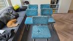 Huis en Inrichting | Banken en Stoelen | Stoelen, Ophalen, Gebruikt, Blauw, Vier