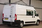 Peugeot Boxer L2H2 DUBBEL CABINE 7 personen met IMPERIAAL, Voorwielaandrijving, Stof, Gebruikt, Euro 6