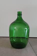 Grote glazen fles, Ophalen, Groen, Glas, Minder dan 50 cm