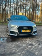 Audi A3 1.5 Tfsi CoD Ultra 150pk S Tronic 2018 Grijs, 1498 cc, 4 cilinders, Leder en Stof, Origineel Nederlands