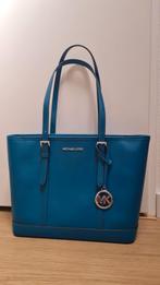 Originele Michael Kors handtas turquoise, ZGAN, Ophalen of Verzenden, Zo goed als nieuw, Blauw, Handtas