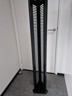 Stevig design metalen cd rek, hoogte 142 cm, Ophalen, 75 tot 150 discs, Zo goed als nieuw, Metaal