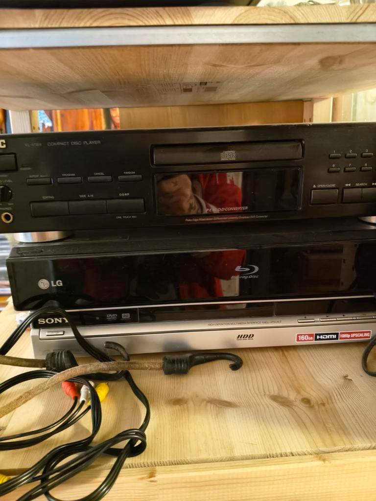 Diverse DVD/CD spelers en recorder, Ophalen of Verzenden, Gebruikt