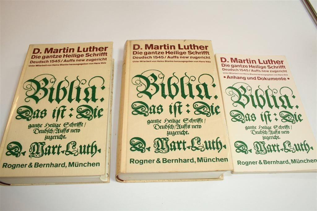De Laatste Lutherbijbel [1545] — Complete Facsimile Editie, Boeken, Ophalen of Verzenden, Gelezen