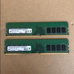 Micron 8GB 1RX8 PC4-2666V-UA2-11 MTA8ATF1G64AZ-2G6E1, Computers en Software, RAM geheugen, Gebruikt, Ophalen of Verzenden, Desktop