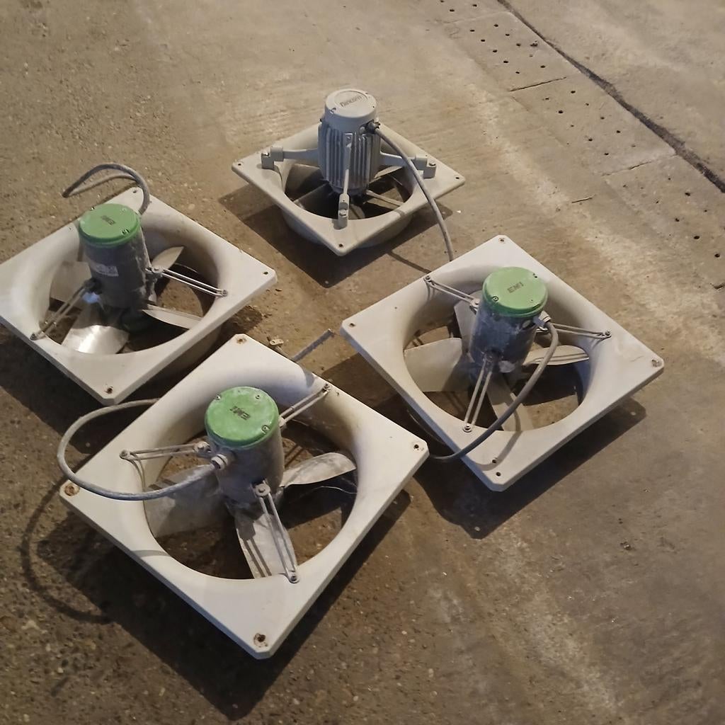 4 gebruikte EMI ventilatoren van Vosterman Ventilation, Ophalen, Gebruikt, Ventilator