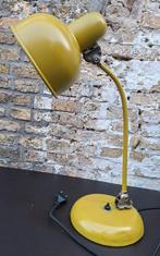 Vintage Bauhaus Militaire bureaulamp  ’50, Ophalen of Verzenden, Gebruikt, Bauhaus, Minder dan 50 cm