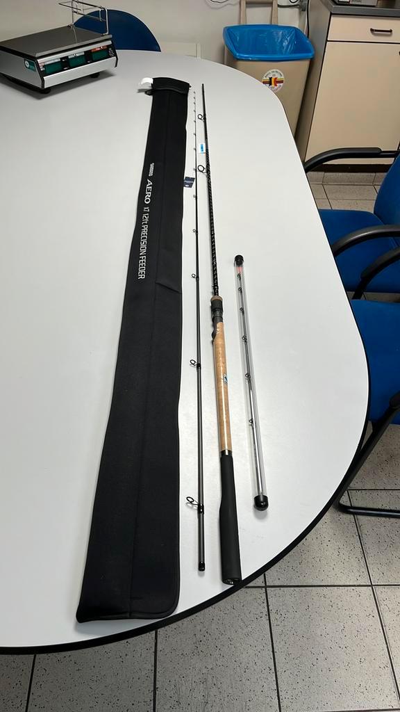 Shimano Aero X7A Precision 12 ft feeder, Watersport en Boten, Hengelsport | Witvissen, Nieuw, Werphengel, Ophalen