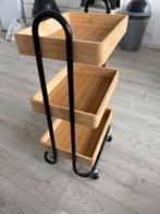 Handige trolley met 3 verdiepingen, Ophalen, Zo goed als nieuw