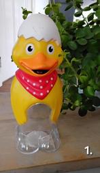 Kunststoffen paasfiguur - kuiken - kuikentje  (nr.1), Ophalen of Verzenden, Gebruikt