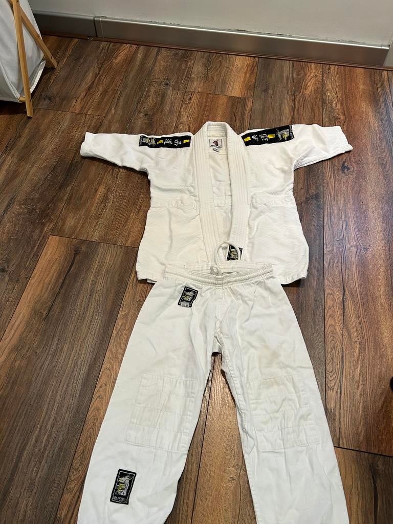 Judo pak maat 110, Gebruikt, Maat XS of kleiner, Judo, Vechtsportpak