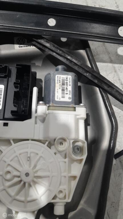 Raammechaniek Volkswagen Golf 5 1K0959702E, Gebruikt, Ophalen of Verzenden