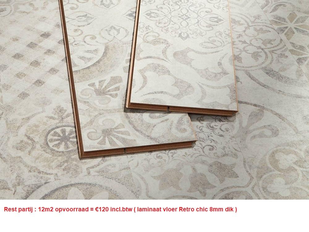 Laminaat en Pvc vanaf €1,00 p/m2 Rest partij 6m2 t/m 400m2