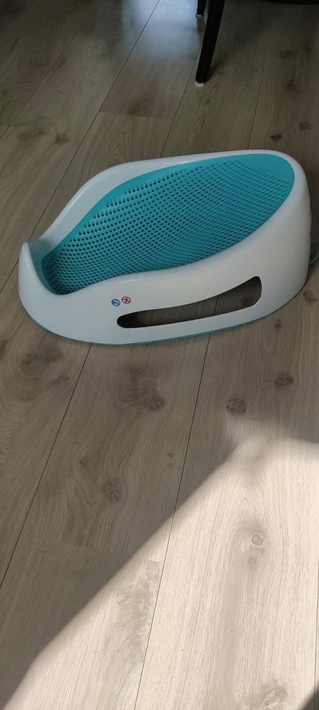 Angelcare badzitje voor baby's blauw/wit, Ophalen, Gebruikt