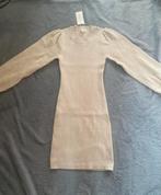 Glitter jurk bisou’s project  m/l (bieden kan vanaf 10 euro), Maat 38/40 (M), Verzenden, Beige, Nieuw