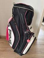 Golf cartbag PING roze zwart wit, Sport en Fitness, Golf, Ophalen, Tas, Ping