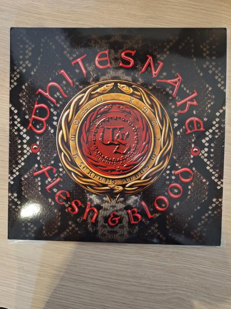 Whitesnake - Flesh & Blood lp’s uitgave 2019, Cd's en Dvd's, Ophalen of Verzenden, Zo goed als nieuw, 12 inch, Poprock