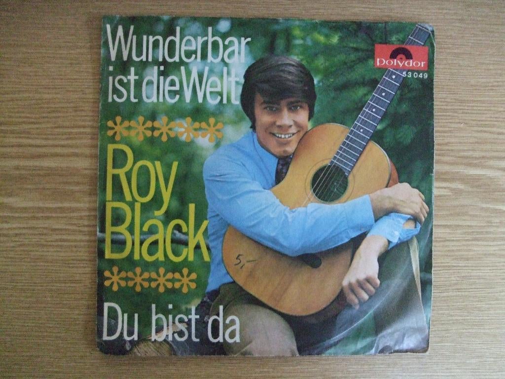 ROY BLACK     WUNDERBAR IST DIE WELT / DU BIST DA, 7 inch, Single, Ophalen of Verzenden, Zo goed als nieuw