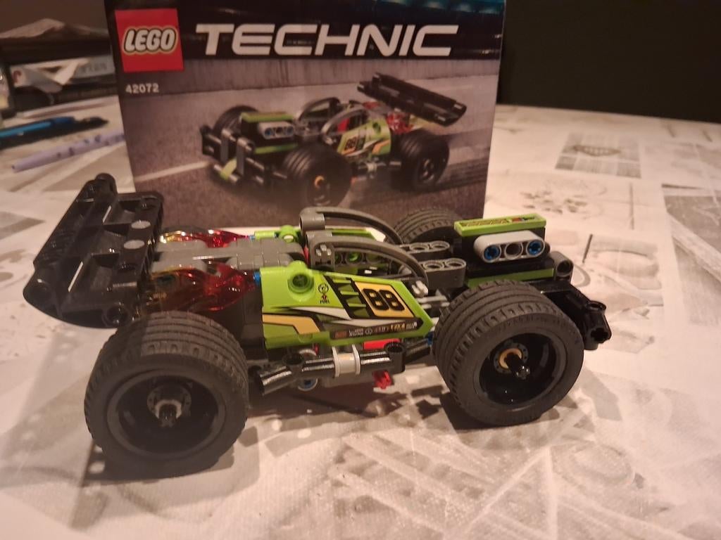 Technic lego racewagen, Ophalen of Verzenden, Zo goed als nieuw, Overige schalen