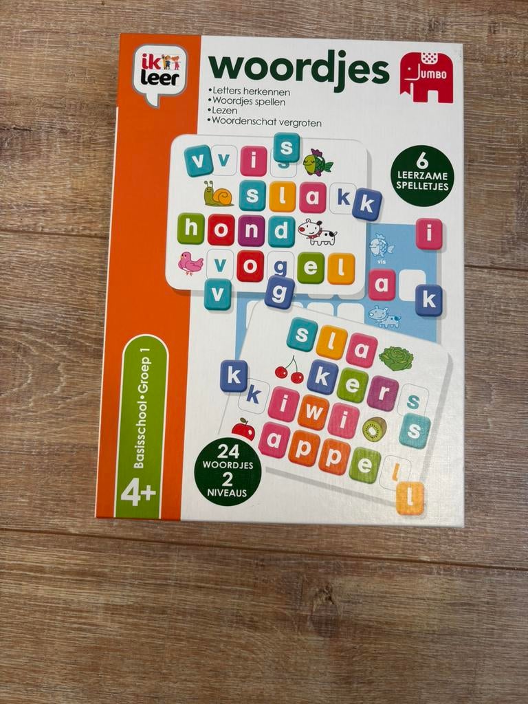 Jumbo ik leer woordjes, Ophalen of Verzenden, Zo goed als nieuw
