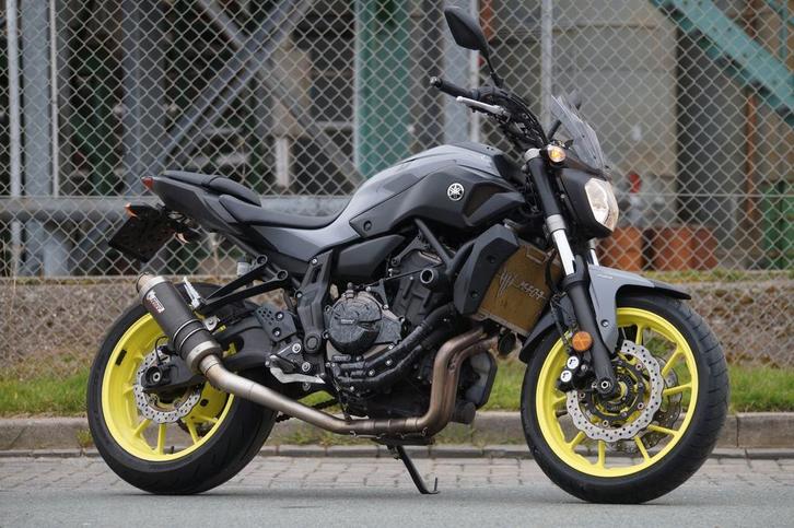 YAMAHA MT 07 ABS (bj 2017) 36,665 km, Motoren, Motoren | Yamaha, Bedrijf, Naked bike, meer dan 35 kW, 2 cilinders, Motorrijbewijs A