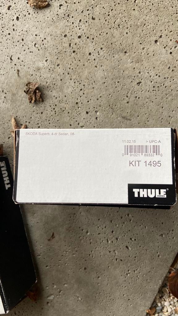 Thule dak kit 1495 en kit 1366, Auto diversen, Dakdragers, Ophalen, Nieuw