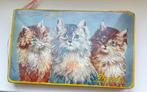Droste Langues de chats poezen blik - Vintage, Ophalen of Verzenden, Gebruikt, Koek(jes), Droste