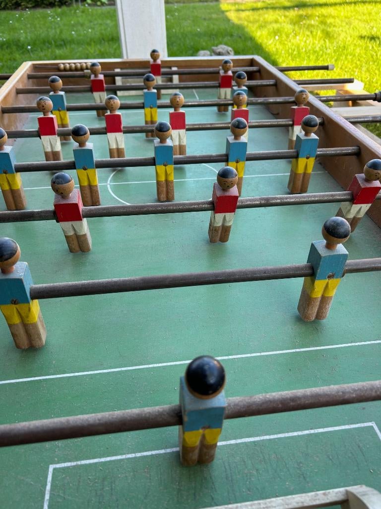 tafelvoetbalspel Homas, Ophalen, Gebruikt