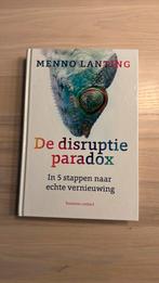 Menno Lanting - De disruptieparadox, Sociale wetenschap, Ophalen of Verzenden, Zo goed als nieuw, Menno Lanting