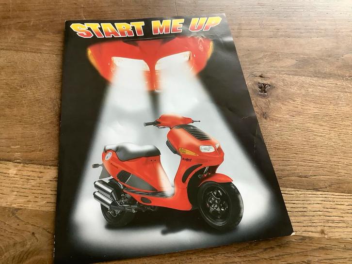 Italjet Moto Folder - Start Me Up!, Fietsen en Brommers, Handleidingen en Instructieboekjes, Zo goed als nieuw, Ophalen of Verzenden