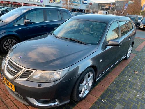 Saab 9-3 1.9 Ttid 132KW Estate AUT 2010 Grijs, Auto's, Saab, Particulier, Saab 9-3, Diesel, Euro 5, E, Stationwagon, Automaat