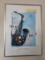 Rosina Wachtmeister Poster - Saxofoon - 52x71cm, Ophalen