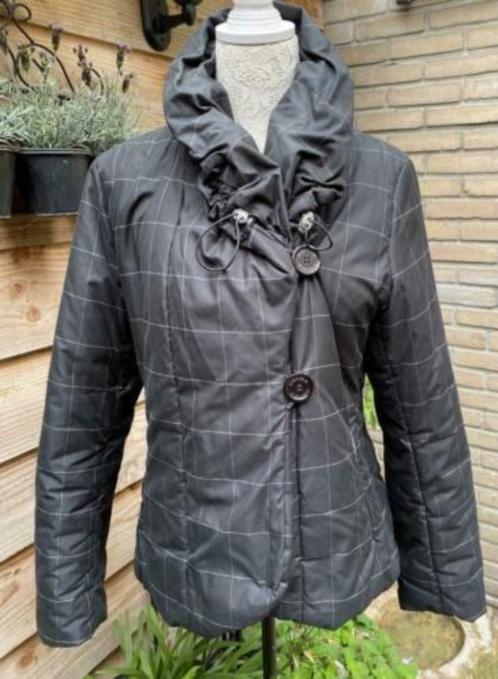 Airfield jas maat 40 [V], Kleding | Dames, Jassen | Winter, Zo goed als nieuw, Maat 38/40 (M), Zwart, Ophalen of Verzenden