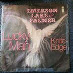 Emerson lake and Palmer - Lucky man, Cd's en Dvd's, Vinyl Singles, Nederlandstalig, Gebruikt, Ophalen of Verzenden